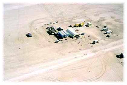 Pit Station from the air